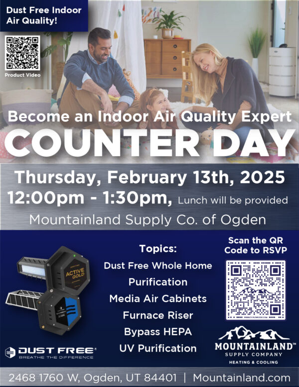 Mountainland HVAC Dust Free Training