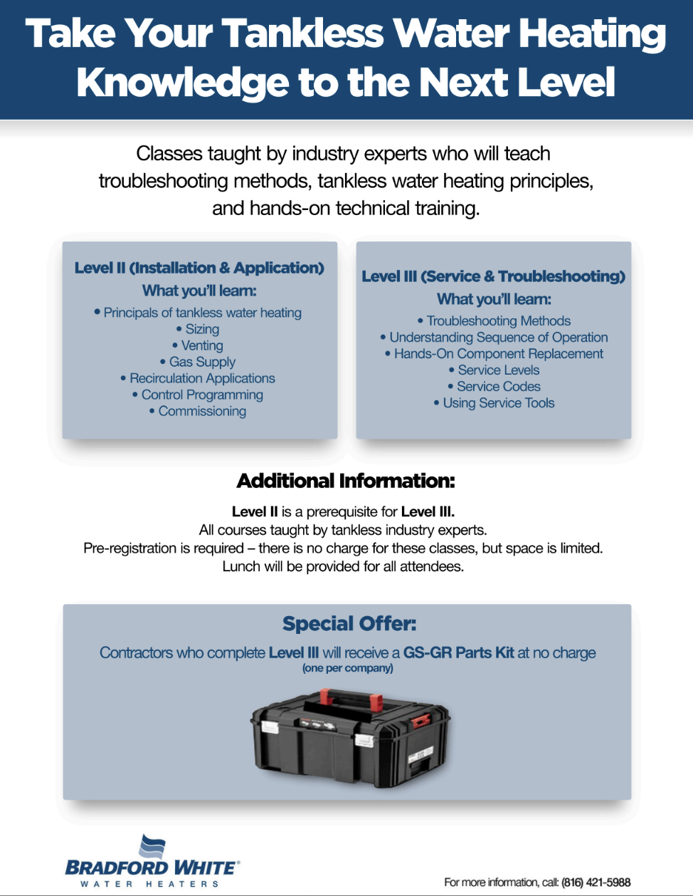 Bradford White For The Pro Training Day on Dec. 3rd at Mountainland Supply Co. - Wichita, KS - Image 2
